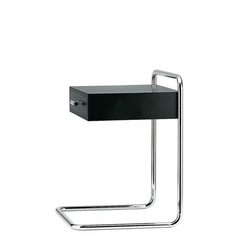 Comodino contemporaneo - B 117 - THONET - in legno laccato / con supporto in acciaio / rettangolare