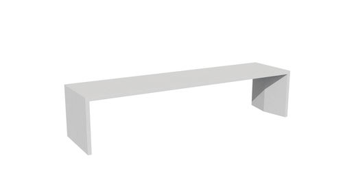 Panca per spazi pubblici design minimalista - R-LIGHT : 23003 - A Amop Synergies - in calcestruzzo ad alte prestazioni