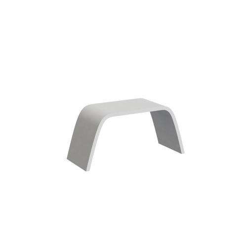 Tavolo d'appoggio contemporaneo - FLOW: LOUNGE TABLE - A Amop Synergies - in calcestruzzo ad alte prestazioni / con supporto in calcestruzzo / per uso residenziale