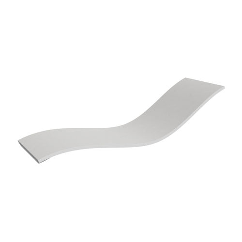 Lettino prendisole design minimalista - FLOW: MINIMAL CHAISE  - A Amop Synergies - in calcestruzzo ad alte prestazioni / da giardino / per uso contract