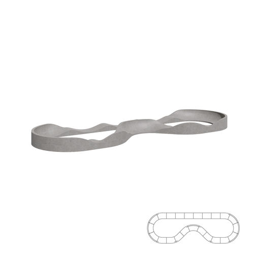 Pump track per skatepark - 01140 - B Circuit Model I - A Amop Synergies - modulare / per bikeparks / tipo wave