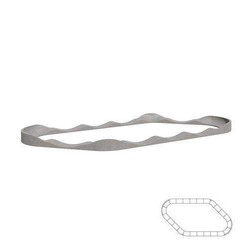 Pump track per skatepark - 01141 - Diamond Circuit - A Amop Synergies - modulare / per bikeparks / tipo wave