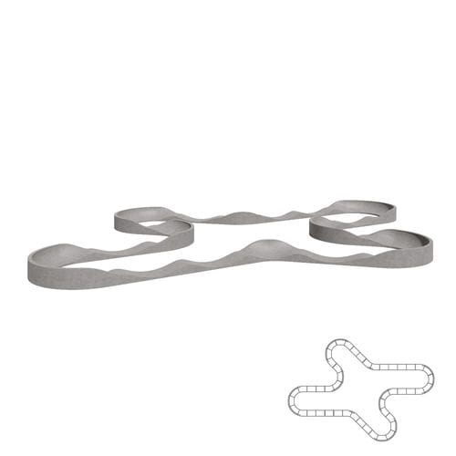 Pump track per skatepark - 01167 -  Circuit Model I - A Amop Synergies - modulare / per bikeparks / tipo wave