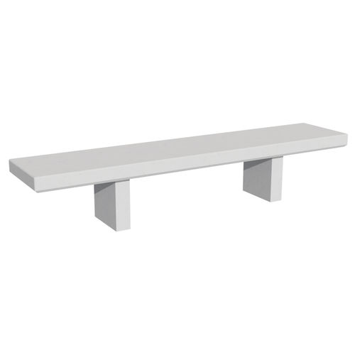 Panca design minimalista - TOKYO - 01152 - A Amop Synergies - in calcestruzzo / senza schienale / senza braccioli