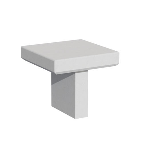 Panca design minimalista - TOKYO - 01151 - A Amop Synergies - in calcestruzzo / senza schienale / senza braccioli
