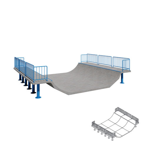 minirampa per skatepark - A Amop Synergies