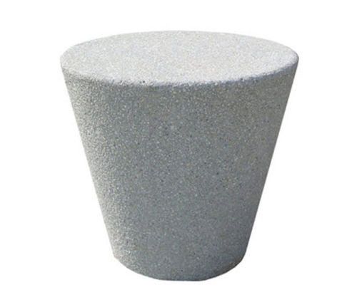 Sgabello contemporaneo - SOLTAS : DONK - A Amop Synergies - in calcestruzzo / con base centrale / contract