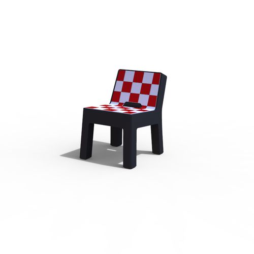 Sedia classica - LUGARCOMUM: CONCRETE INDIVIDUAL CHAIR - A Amop Synergies - da esterno / in calcestruzzo / per edifici pubblici