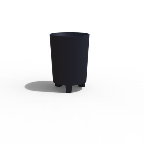 Portarifiuti pubblico - LUGARCOMUM: CONCRETE PAPER BIN L - A Amop Synergies - in calcestruzzo / senza coperchio / contemporaneo