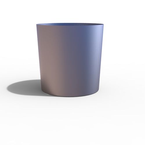 Fioriera in acciaio - LUGARCOMUM: STEEL PLANTER XL - A Amop Synergies - rotonda / contemporanea / per spazi pubblici