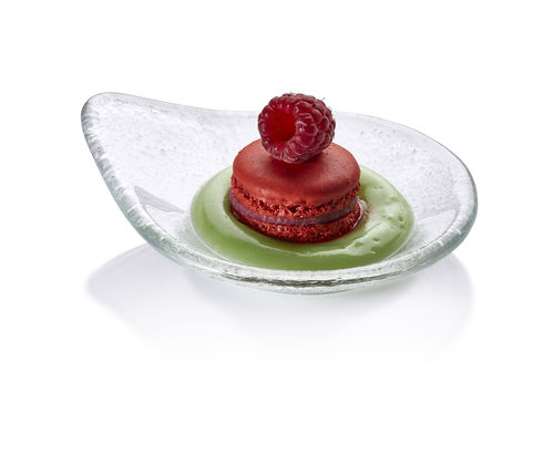Piatto per dessert - GLS014 - Rosseto Serving Solutions - in vetro / contract / a tinta unita