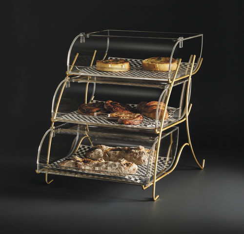Espositore per prodotti alimentari - BK021 - Rosseto Serving Solutions - da bancone / in metallo / in acrilico