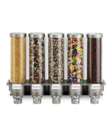 Distributore di topping per gelati da parete - EZ527 - Rosseto Serving Solutions - per bar / per ospedale / per hotel
