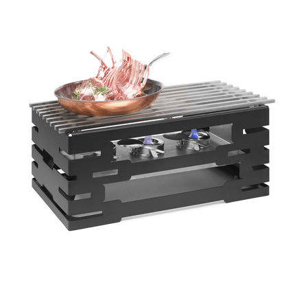 Piastra riscaldante a gas - MULTI-CHEF™ BUFFET SYSTEM - Rosseto Serving Solutions - professionale