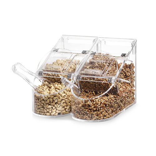 Dispenser di prodotti alimentari secchi da bancone - GD126 - Rosseto Serving Solutions - per bar / per ospedale / per hotel