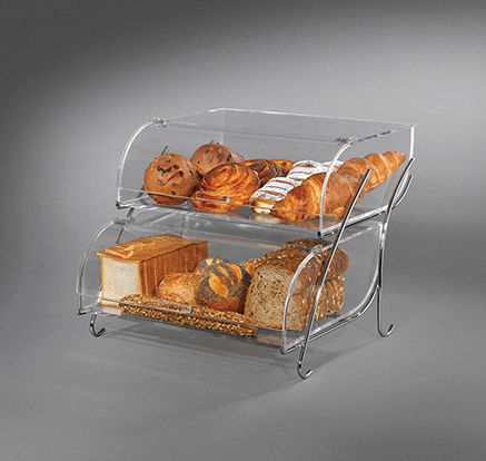 Espositore per pane - BAK2937 - Rosseto Serving Solutions - da bancone / in legno / girevole