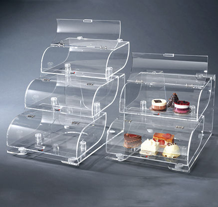 Espositore per pane - BAK1210 - Rosseto Serving Solutions - da bancone / in legno / girevole