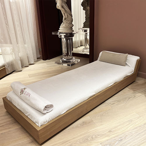 Chaise longue contemporanea - MADEIRA - AKT GROUP - in ecopelle / in acciaio inossidabile / in rovere