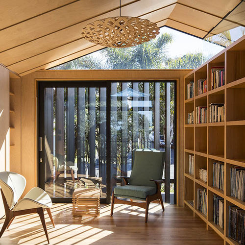 Lampada a sospensione - FLAX - David Trubridge Design - in bambù / in legno compensato / contemporanea