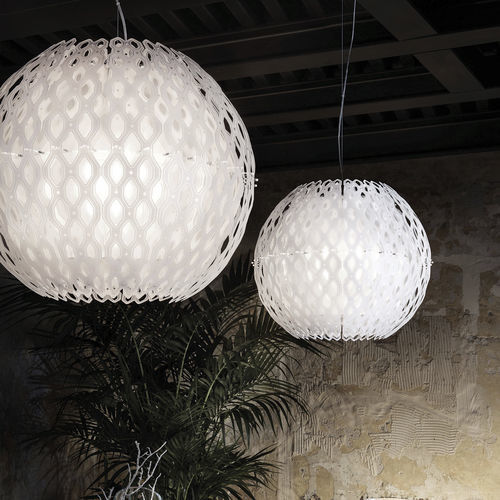 Lampada a sospensione - CHARLOTTE GLOBE - Slamp - in Lentiflex® / in Cristalflex® / contemporanea
