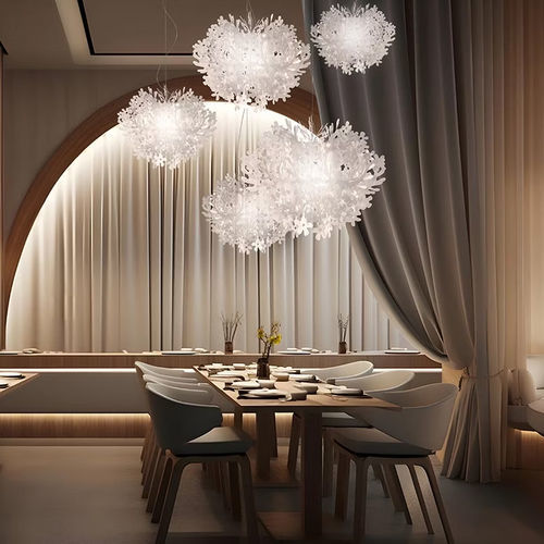 Lampada a sospensione - FIORELLA  - Slamp - Goldflex® / in Steelflex® / Copperflex®