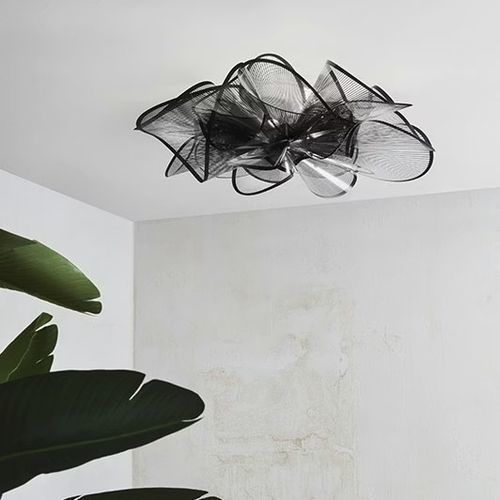 Plafoniera contemporanea - LA BELLE ETOILE - Slamp - rotonda / scultura / in Cristalflex®