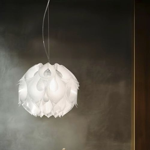 Lampada a sospensione - FLORA  - Slamp - in metallo / in alluminio / in raso