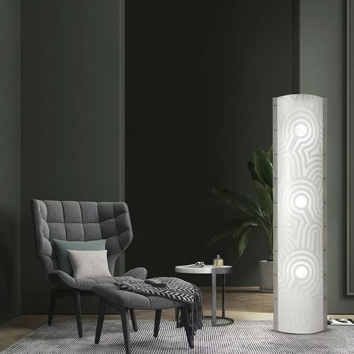 Lampada da terra - VENTI  - Slamp - in Opalflex® / contemporanea / con cavo