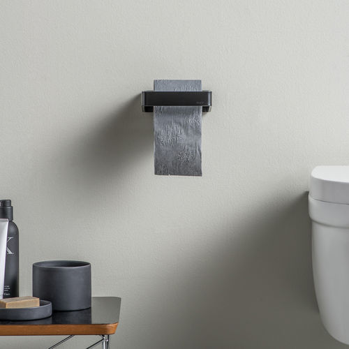Portarotolo da parete - EVBR10 SERIES - EVER Life Design - in acciaio / nero / satinato