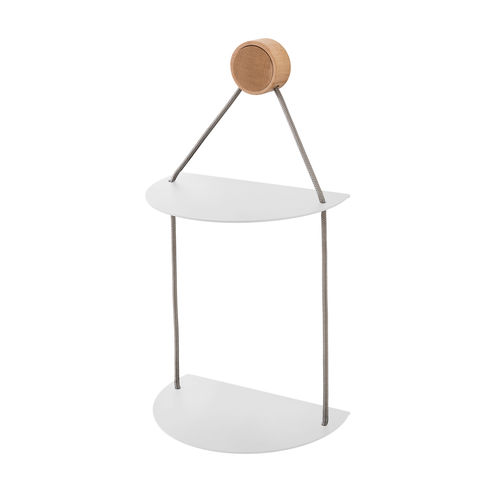 Scaffale con supporto a scomparsa - EVRGMD - EVER Life Design - contemporaneo / in faggio / in ferro