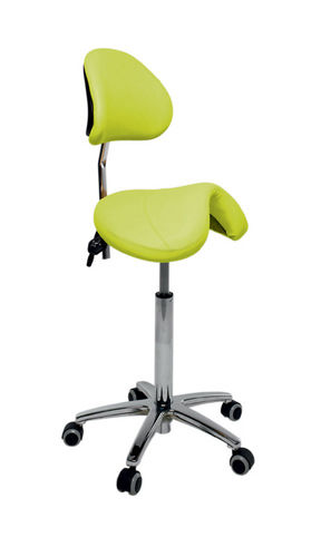 Sgabello operativo a forma di sella - S-3631 - ECOPOSTURAL - per centro estetico