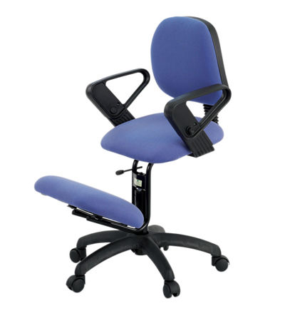 Sedia contemporanea - S-2606 - ECOPOSTURAL - in tessuto / ergonomica con poggia ginocchia / contract