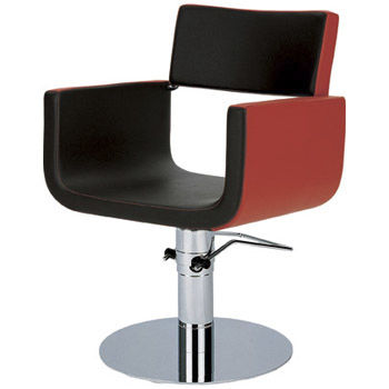 Poltrona da parrucchiere in poliuretano - TAU - Interstate Design Industries - contract / con base centrale