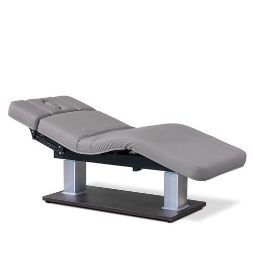 Lettino per massaggi elettrico - MLR Select Alu - Gharieni Group - pieghevole / in alluminio / ad altezza regolabile