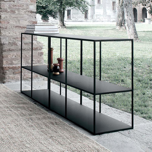 Scaffale modulare - ATELIER - extendo - basso / contemporaneo / in acciaio con rivestimento a polvere