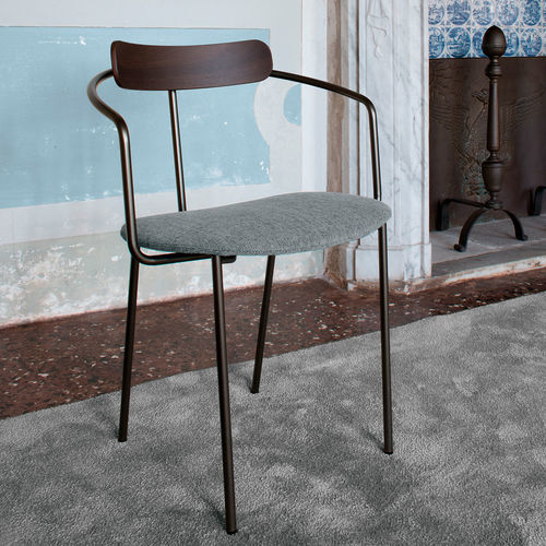 Sedia contemporanea - ECH3 - extendo - da interno / in tessuto / in cotone