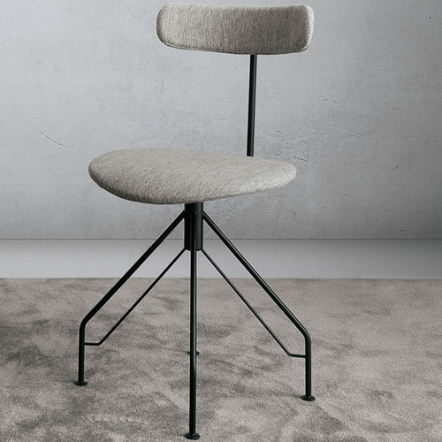 Sedia contemporanea - ECH5 - extendo - da interno / in tessuto / in rovere