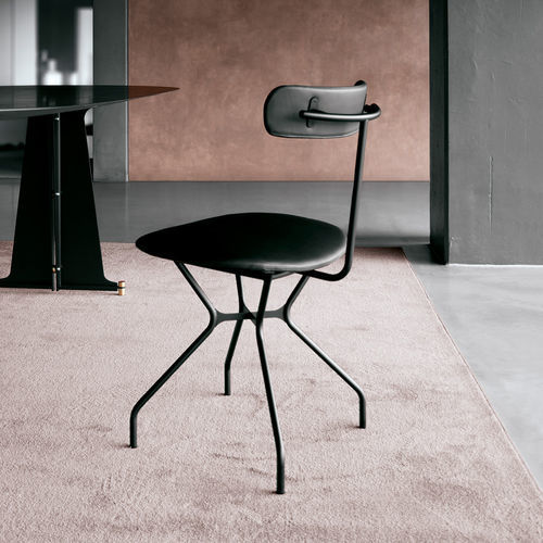 Sedia contemporanea - ECH7 - extendo - da interno / in tessuto / in rovere