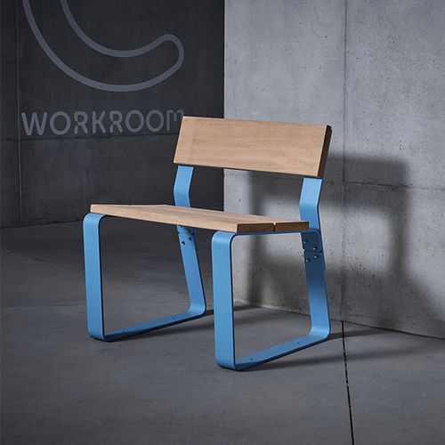 Poltrona urbana contemporanea - KAISEKI - CYRIA | Mobilier Urbain - in legno / in acciaio / colore personalizzabile