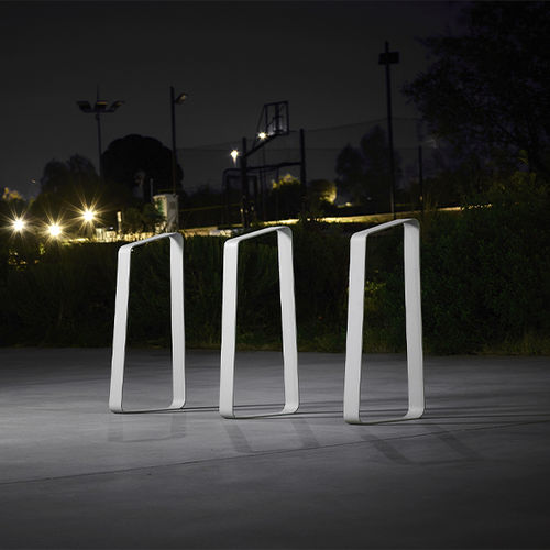 Rastrelliera per biciclette a pavimento - KAISEKI - CYRIA | Mobilier Urbain - per parco giochi / per zone urbane / da interno