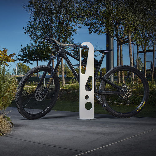 Rastrelliera per biciclette a pavimento - GREEN PALACIO - CYRIA | Mobilier Urbain - per centro commerciale / per garage / per ufficio