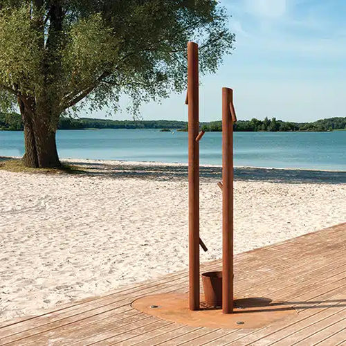 Doccia da giardino per piscina - MONSIEUR - CYRIA | Mobilier Urbain - lavapiedi / classica / multifunzione