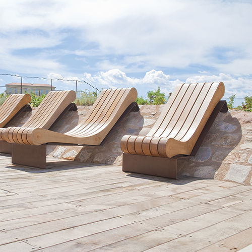 lettino prendisole contemporaneo - CYRIA | Mobilier Urbain
