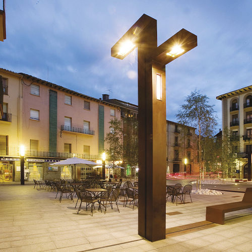 Lampione urbano - EUDALD - CYRIA | Mobilier Urbain - da giardino / design minimalista / in acciaio inossidabile