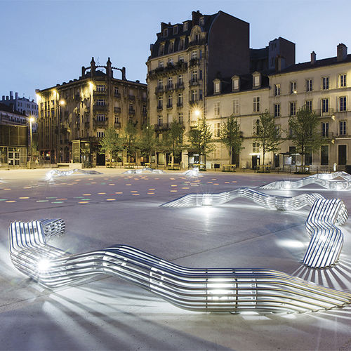 panca per spazi pubblici design industriale - CYRIA | Mobilier Urbain