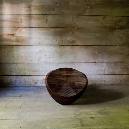 Pouf contemporaneo - HUT-HUT  - Kalon Studio - in legno / per bambini (unisex)
