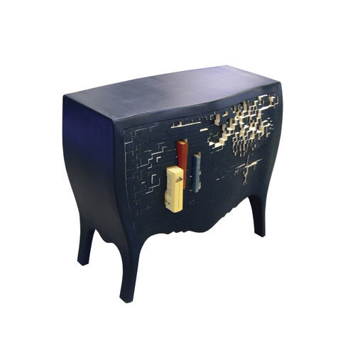 Mobile di stoccaggio mobile - PUSH AND STORE - Droog - con cassetti / contract