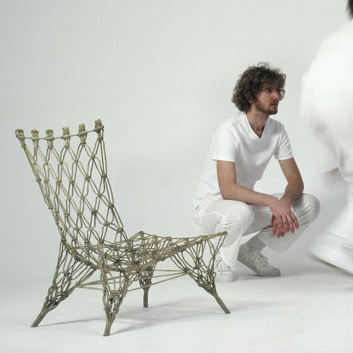 Chauffeuse design originale - KNOTTED - Droog - in fibra di aramide / in carbonio / epossidica