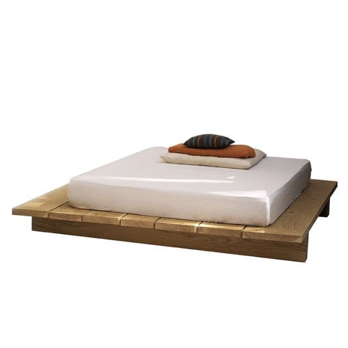 Letto matrimoniale - BELLEVUE - Woodloops - contemporaneo / in legno