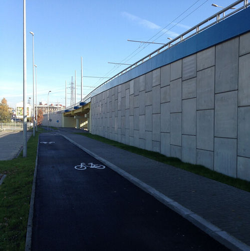 Muro di contenimento in calcestruzzo - TENSARTECH®ARES  - Tensar International - prefabbricato / in terra armata / prefabbricato